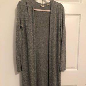 Lightweight long cardigan, l/s